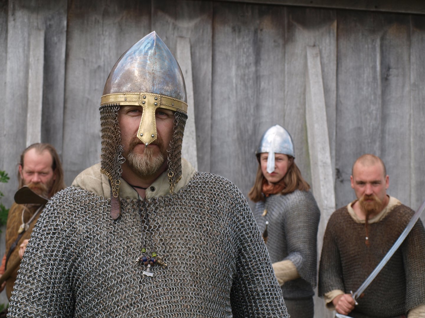 Vikings at Ribe Vikingecenter
