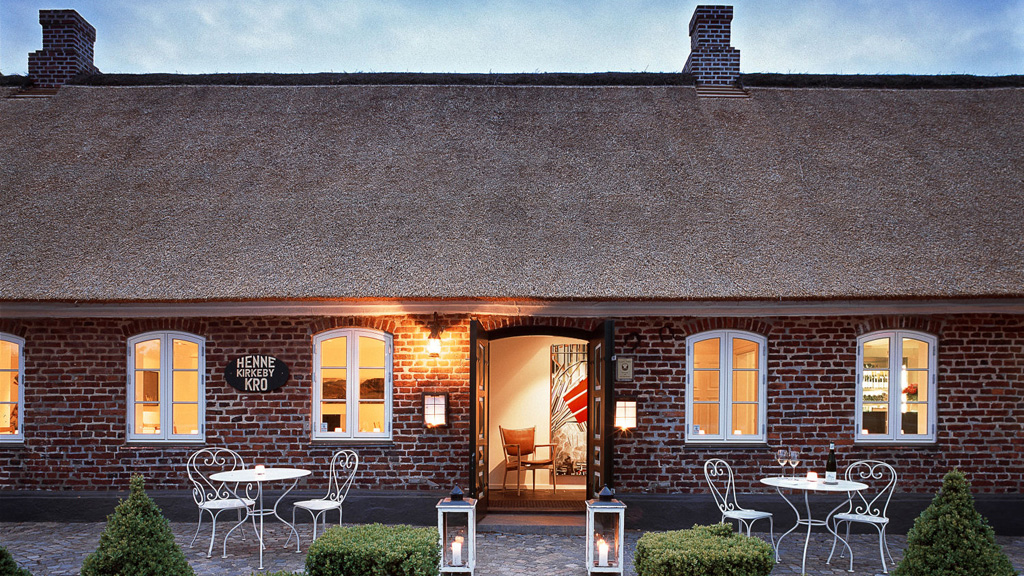 Michelin restaurant Henne Kirkeby Kro i vestjylland