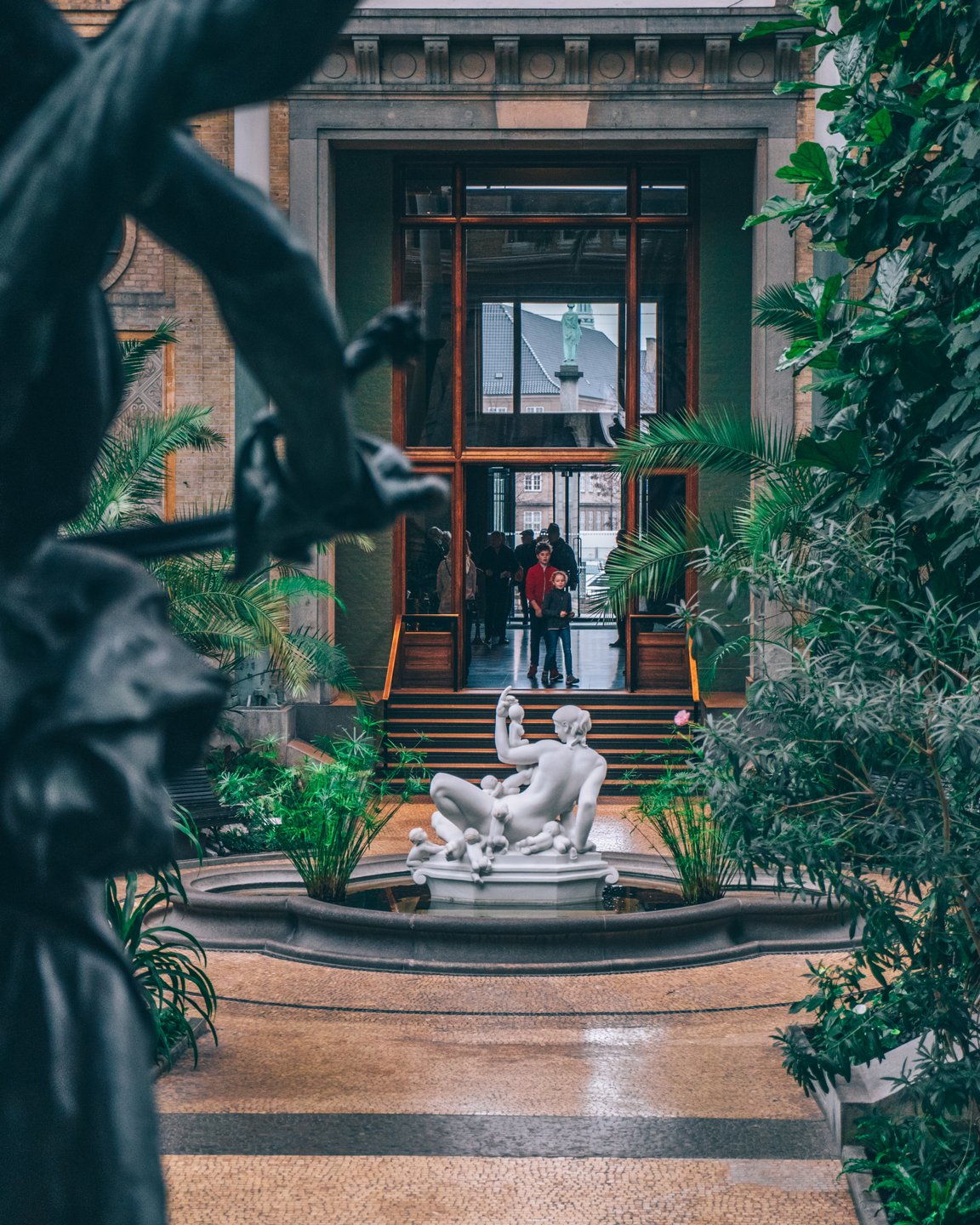 The exotic Winter Garden in the Ny Carlsberg Glyptotek Museum, Copenhagen