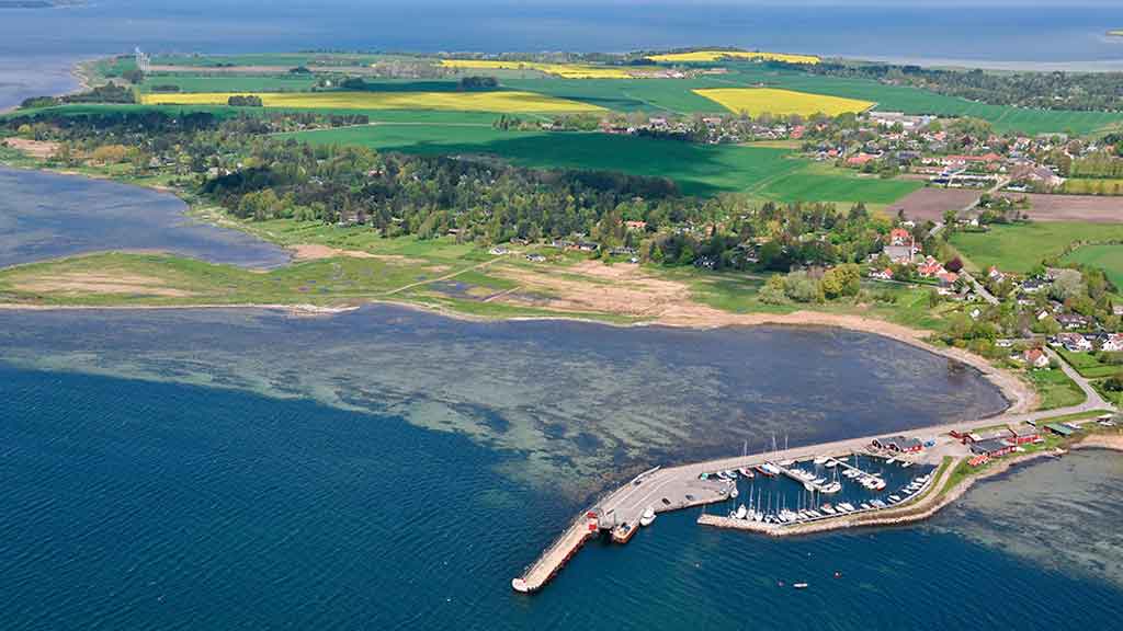 Orø island close to Holbæk in Zealand, Denmark