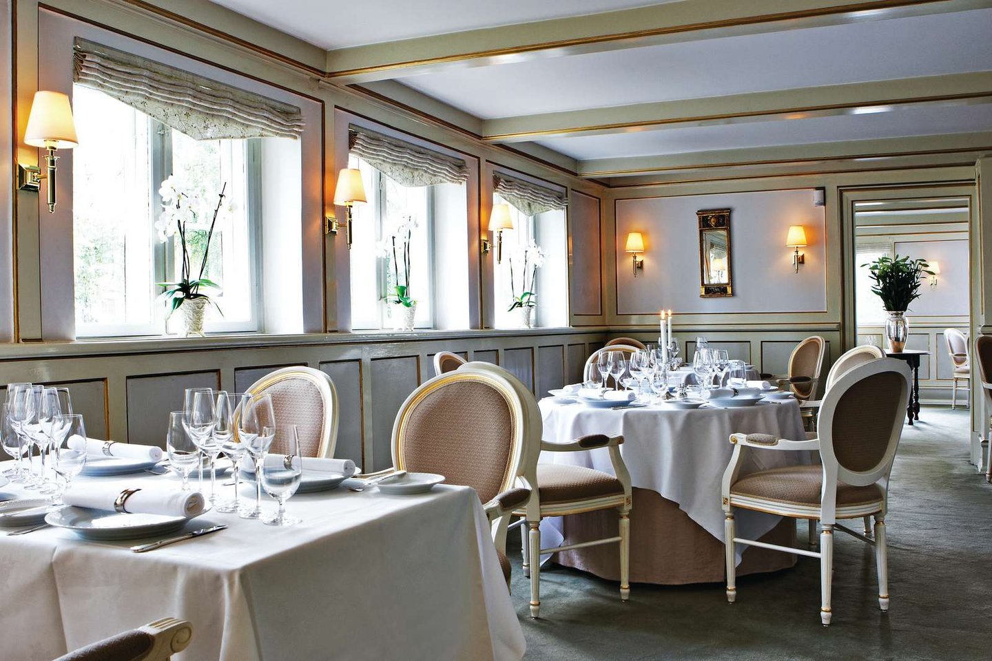 The charming Søllerød Inn is a Michelin restaurant located north of Copenhagen