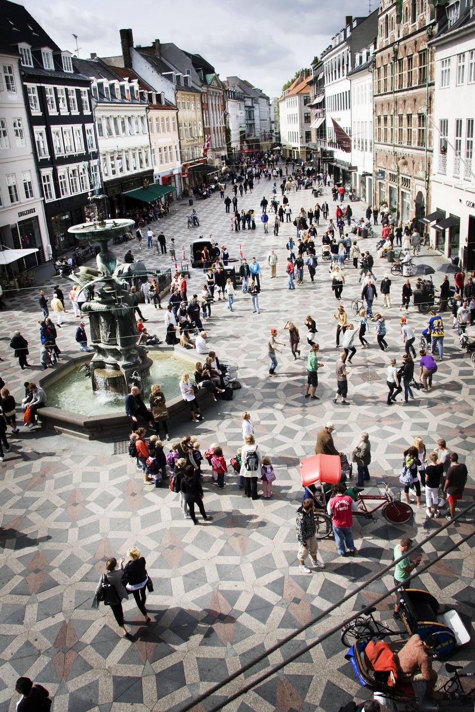 The shopping street Strøget