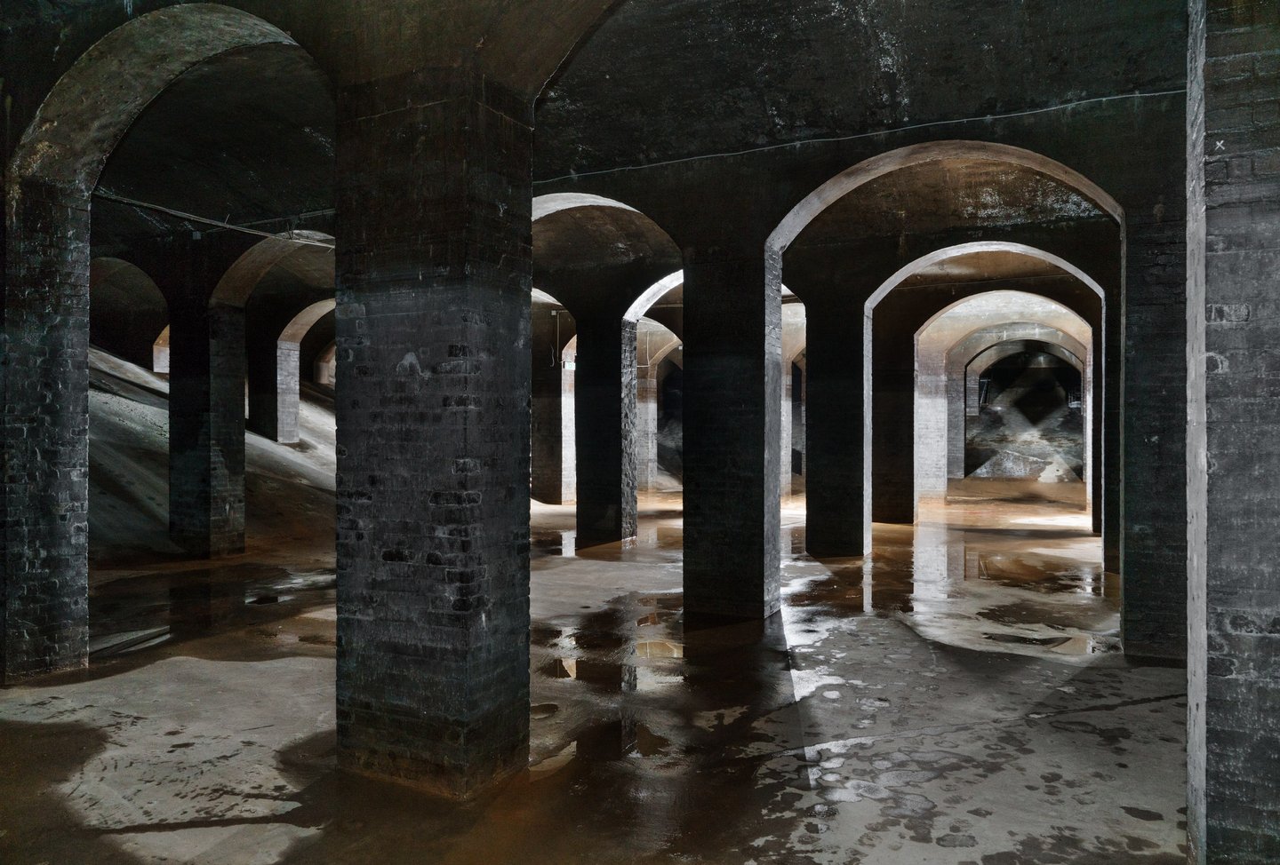 The underground cisterns in Copenhagen