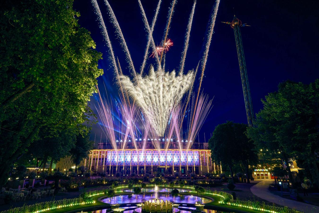 Fira nyår på Tivoli