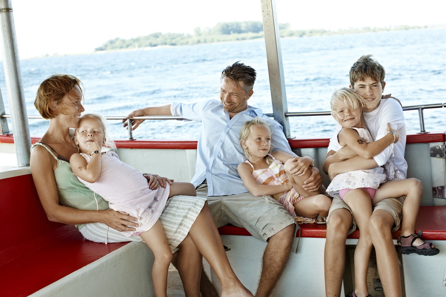 Nakskov FJord, Family on Postbåden