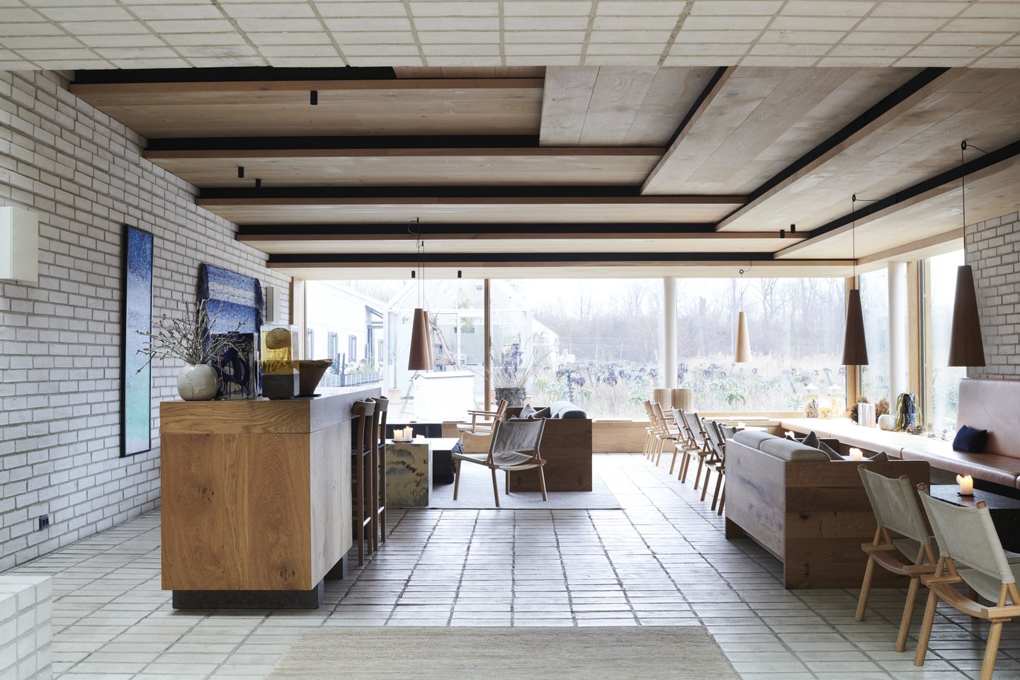 Restaurant noma reopened in a new location which was designed by BIG - Bjarke Ingels Group