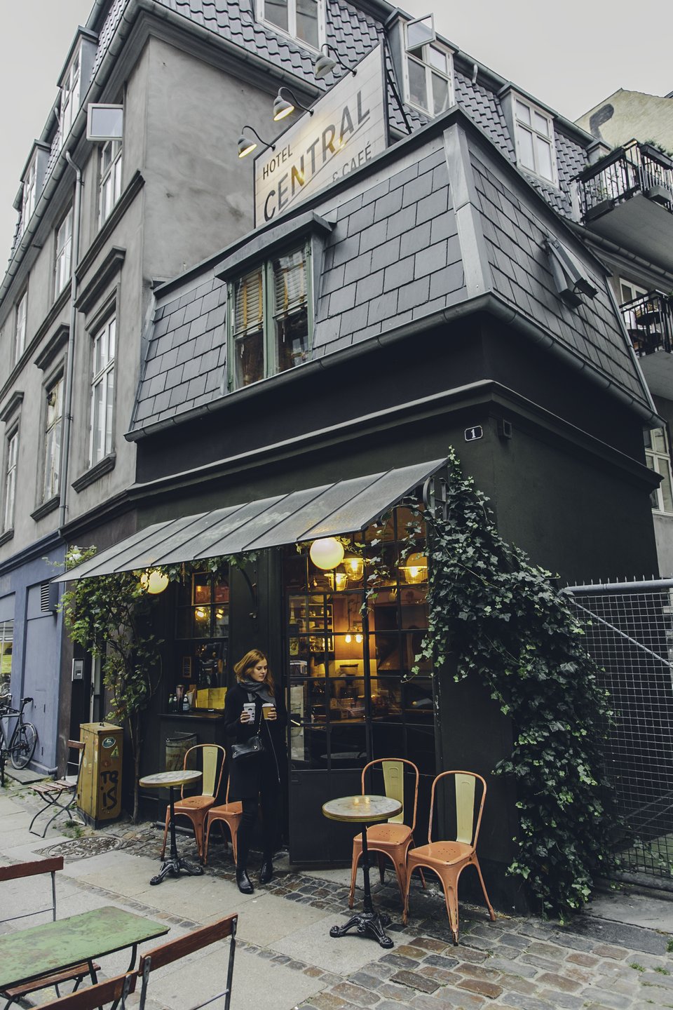 Central Hotel and Cafe in Copenhagen is the world's smallest hotel!