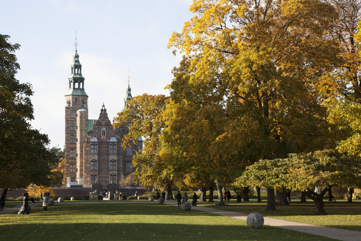 Rosenborg Castle in the heart of Copenhagen