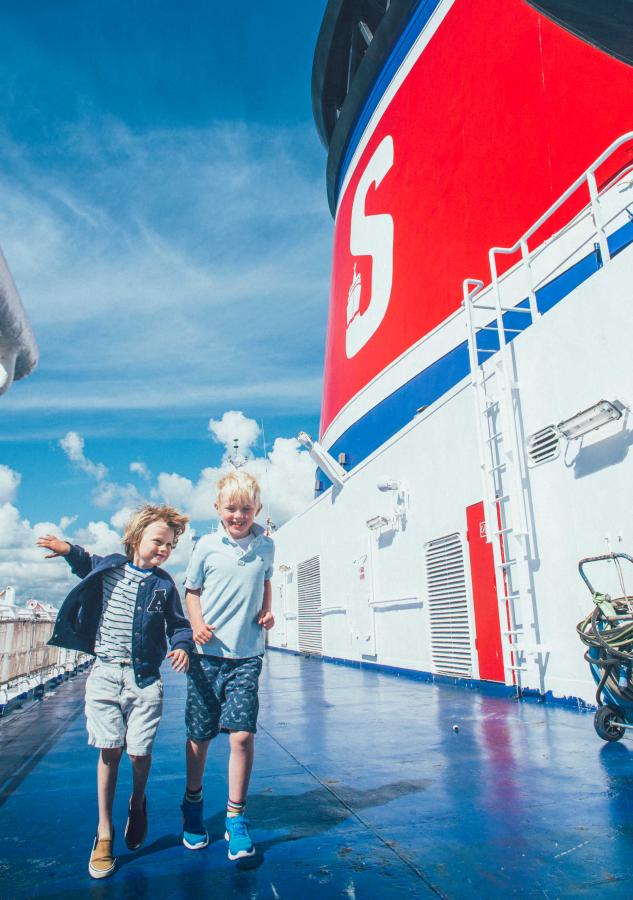 Res med Stena Line till Danmark