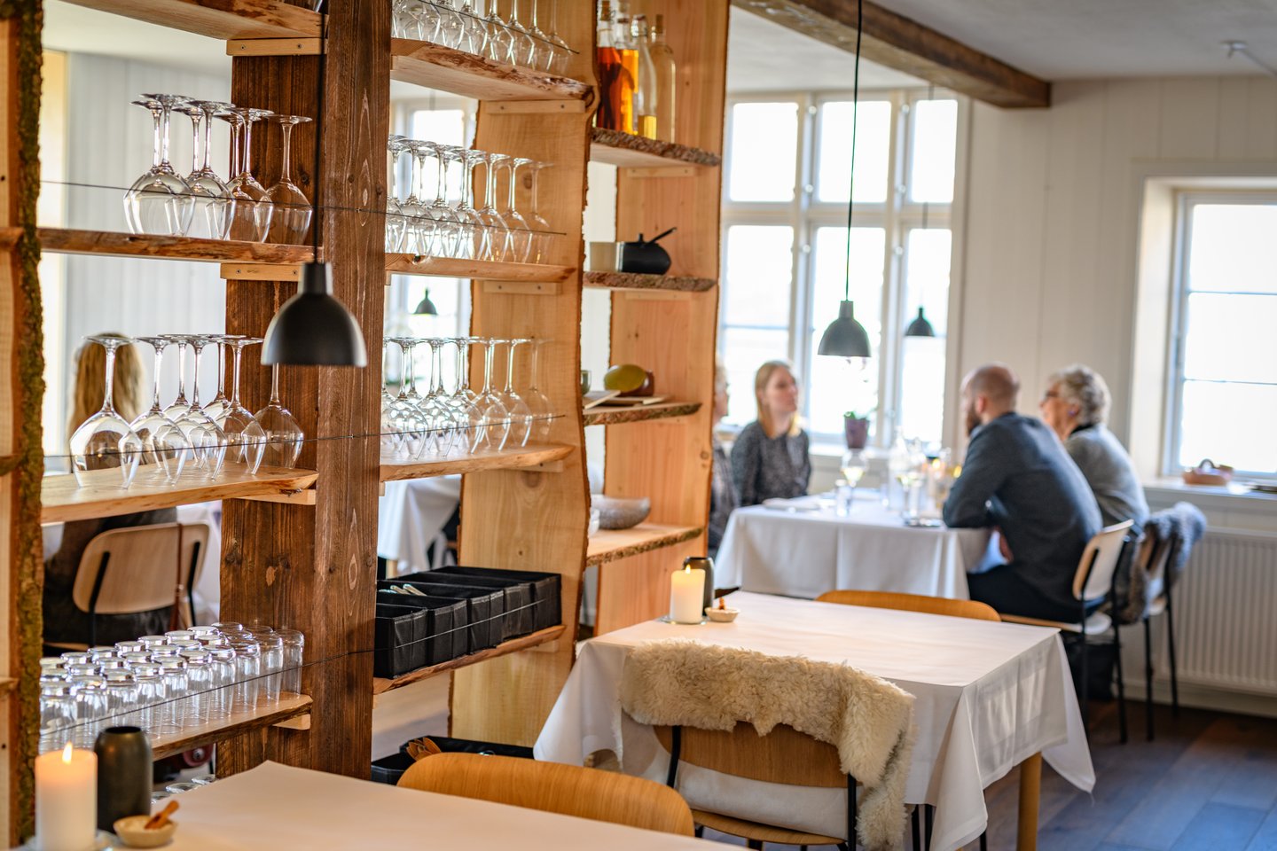 Danish food at Restaurant Det Røde Pakhus in Rønne, Bornholm