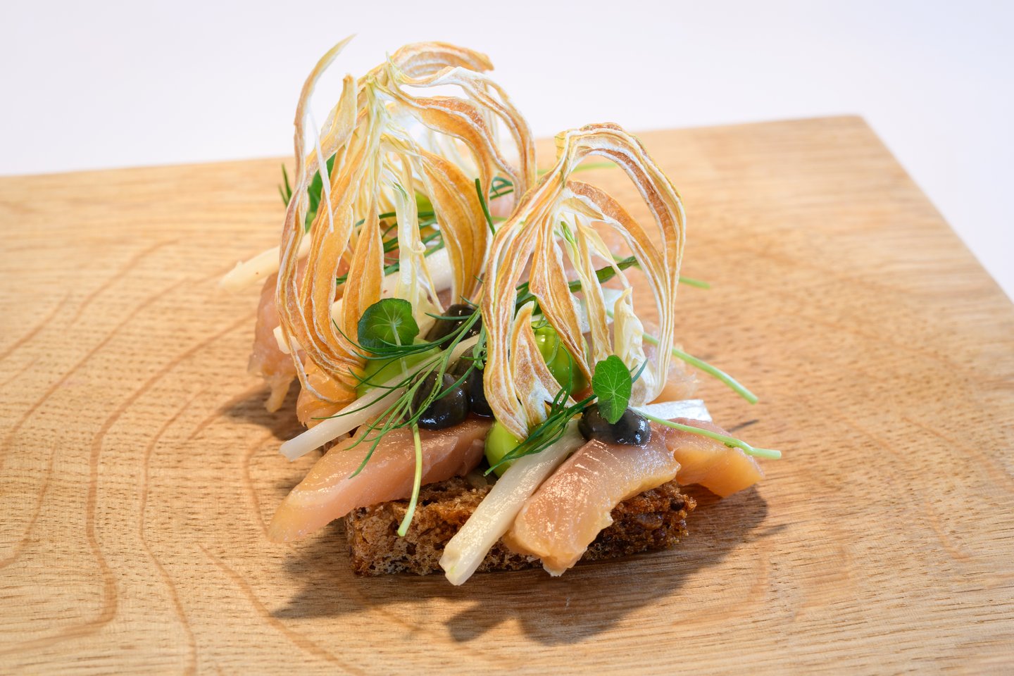 Danish food at Restaurant Det Røde Pakhus in Rønne, Bornholm