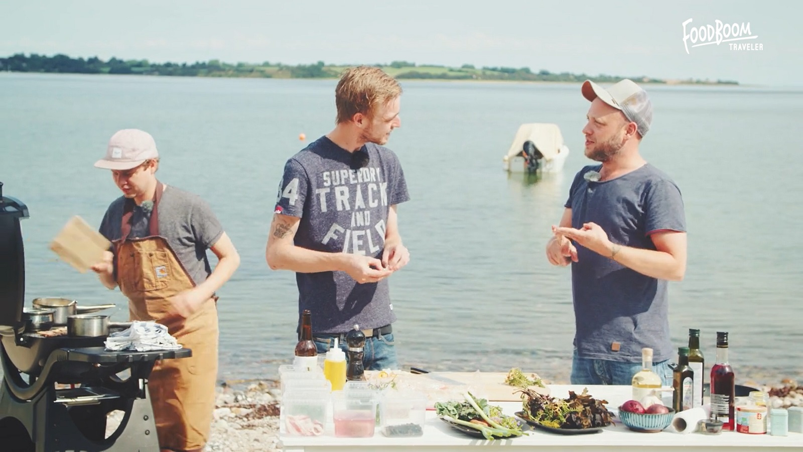 FoodBoom - foodprepping on the beach