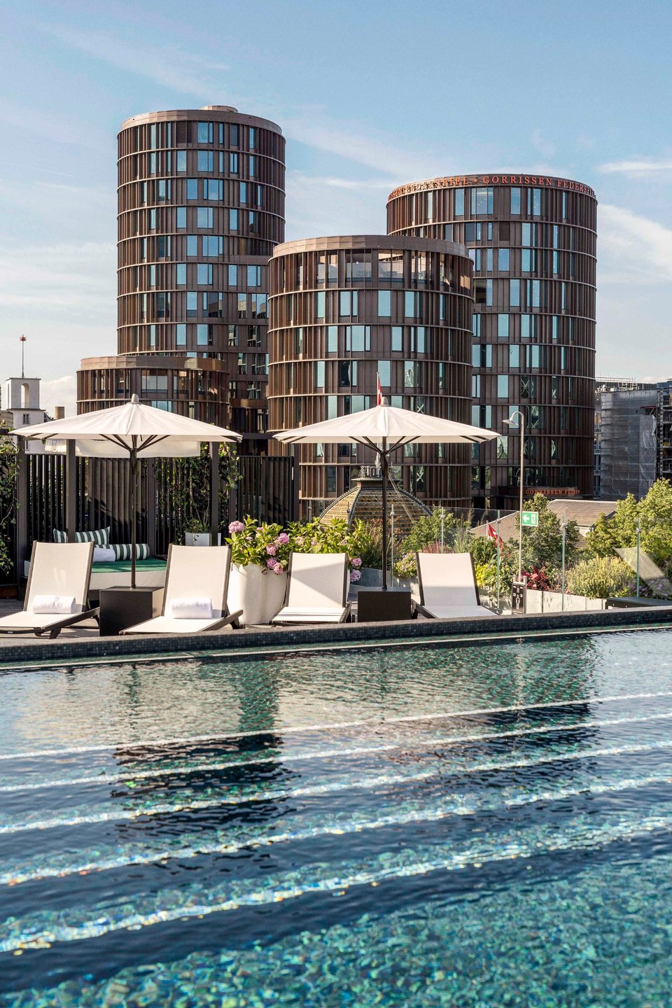 Nimb Copenhagen rooftop pool