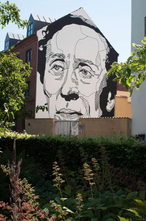 H. C. Andersen street art in Odense, Fyn