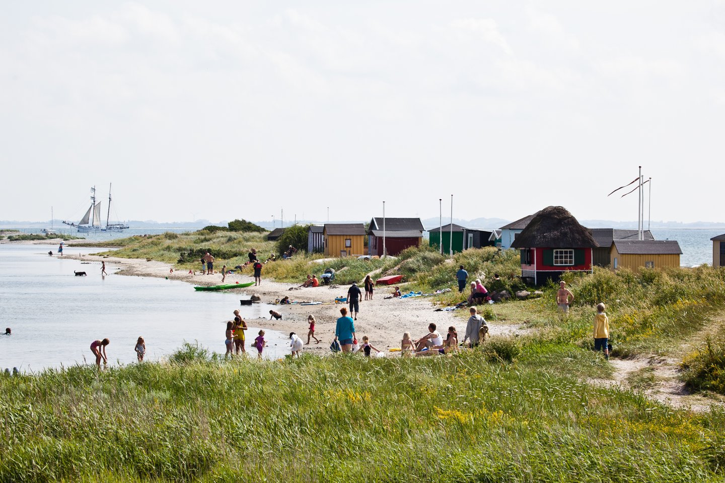 Strandhytter på Ærø