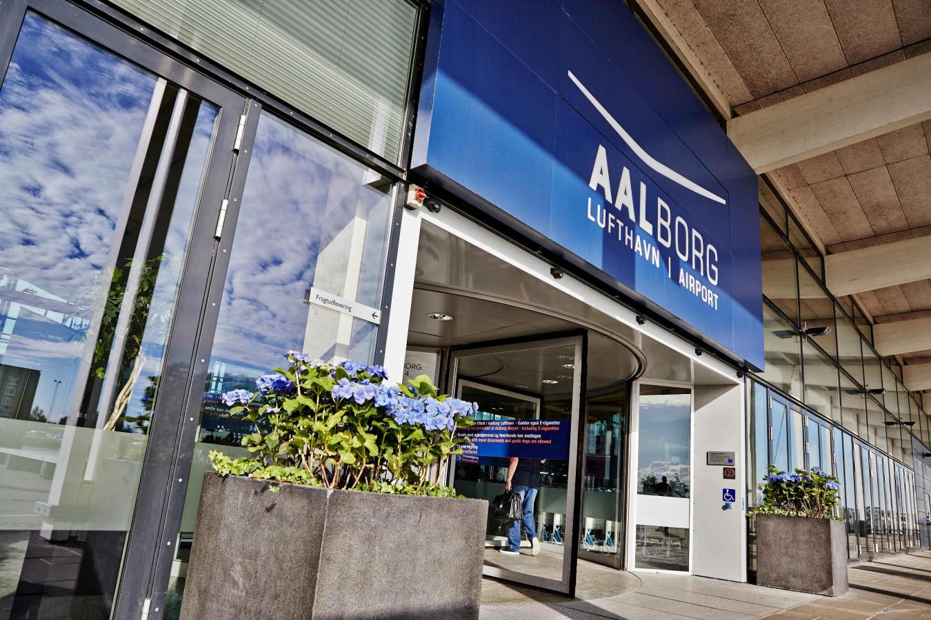 Aalborg Airport entrance