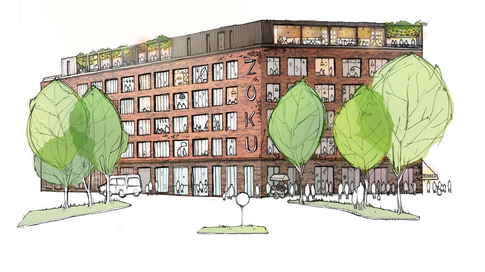 ZOKU - new studio apartment hotel with co-working