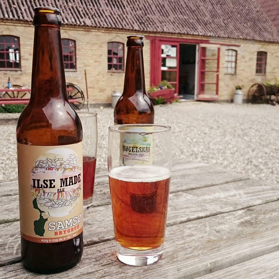 Bier vom Samsø Brauhaus