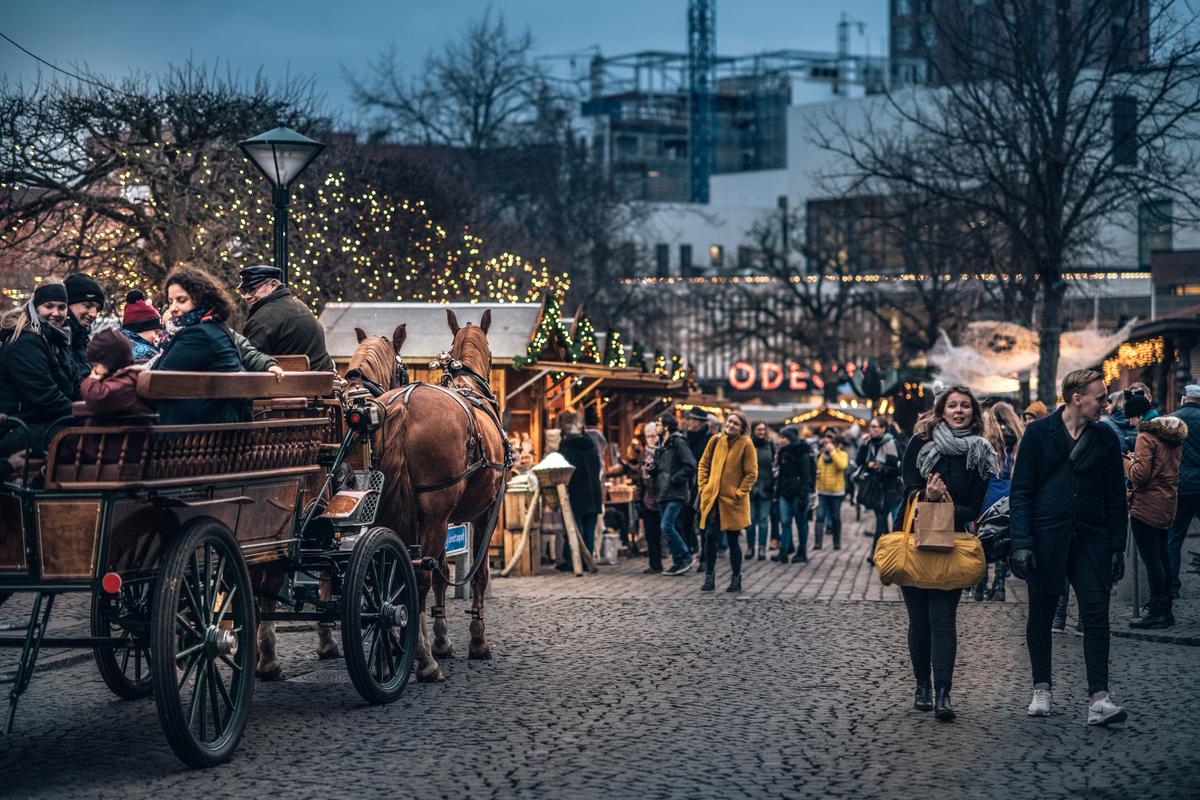 Kerstmarkt in Odense 