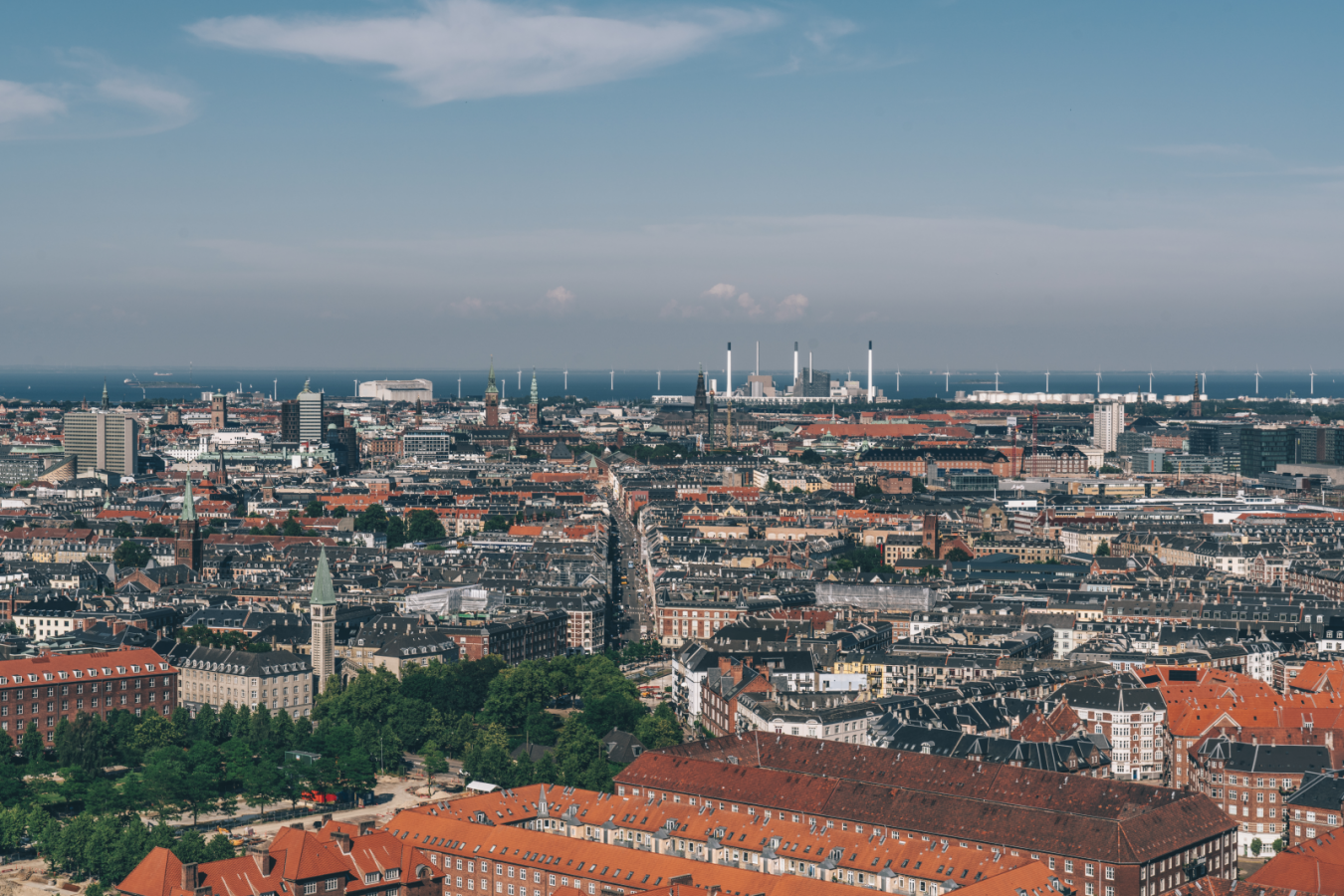 View over Copenhagen