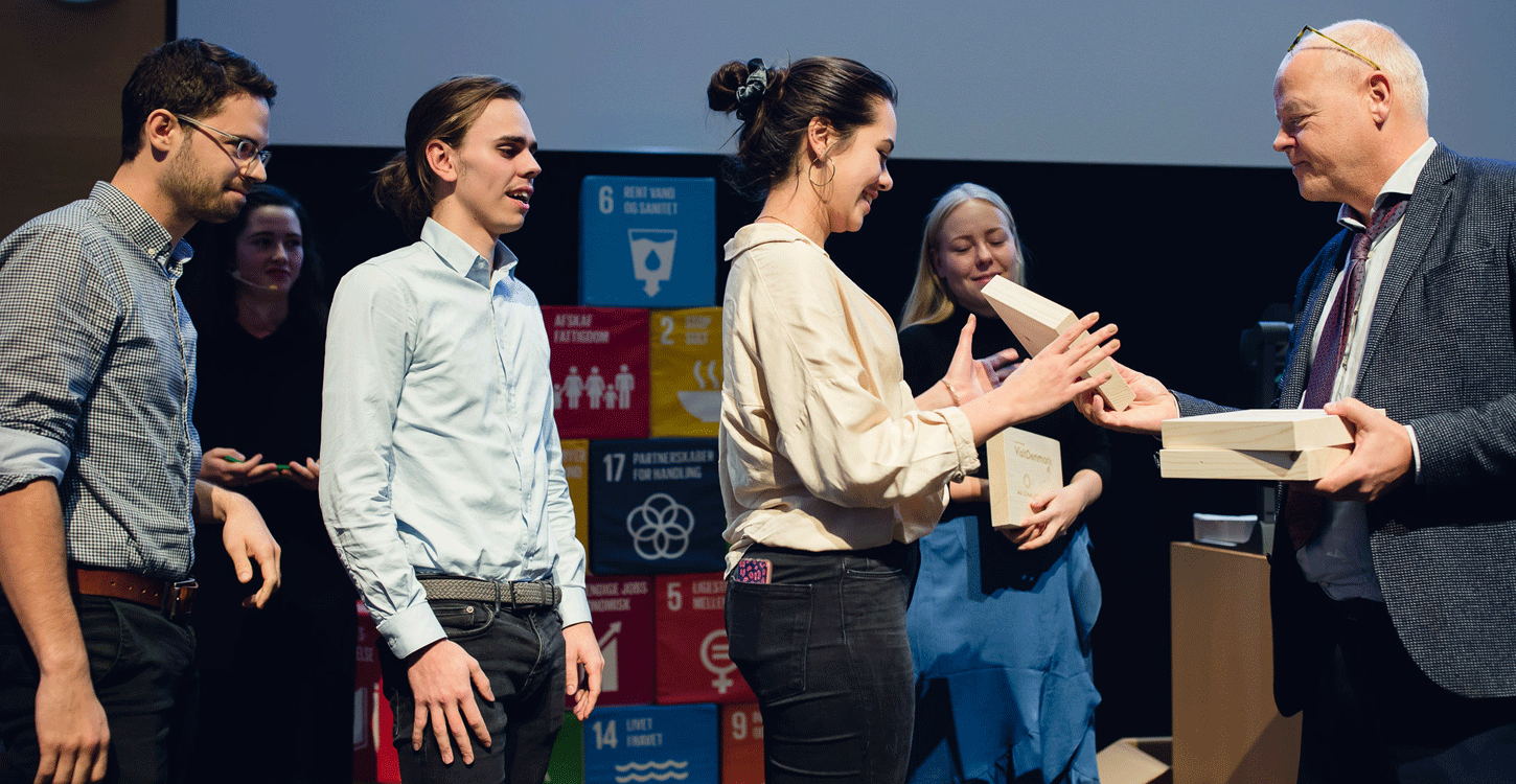 Vinderne af visitdenmark au challenge 2019 får overrakt pris 