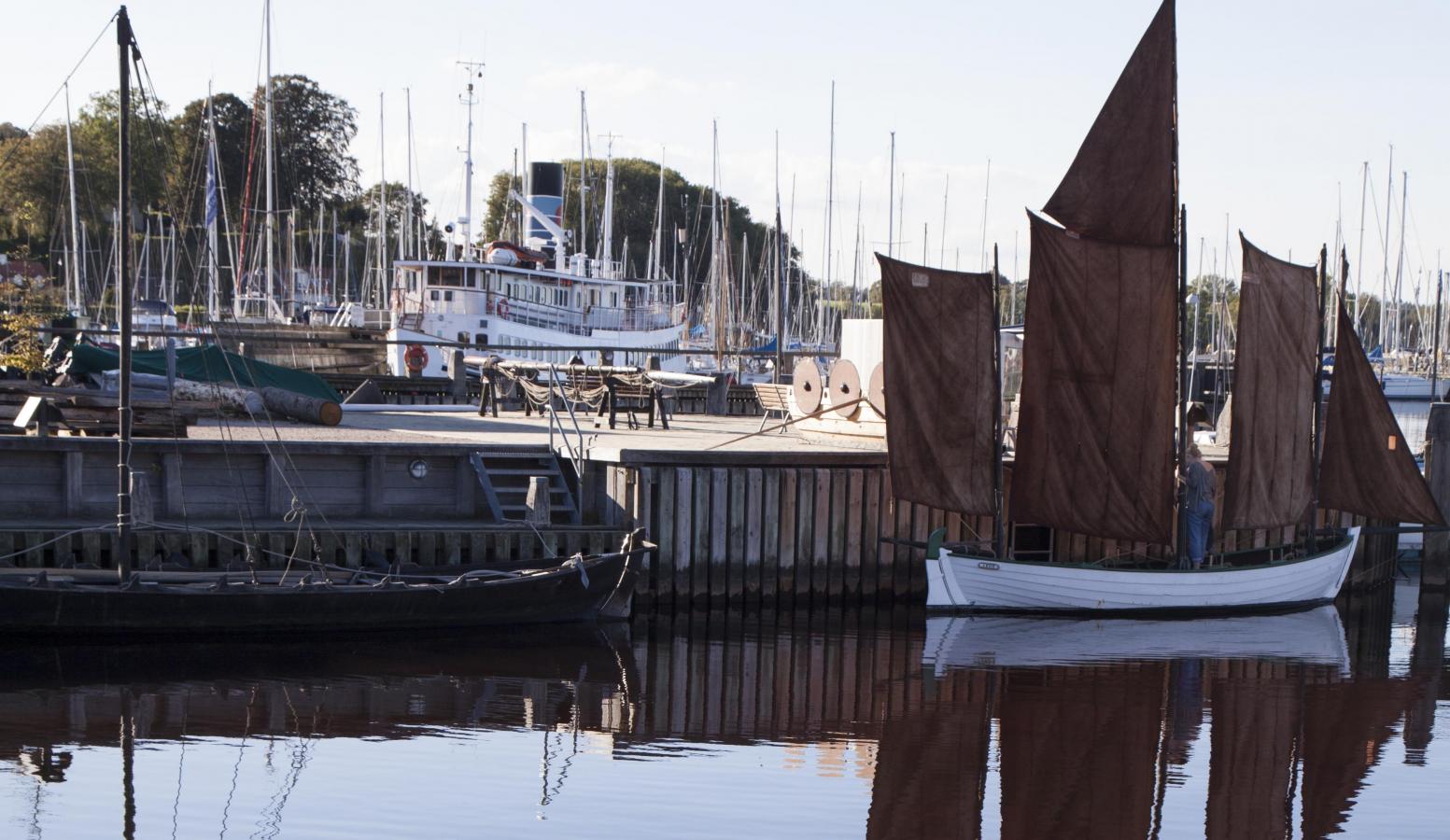 Roskilde harbour velo au danemark