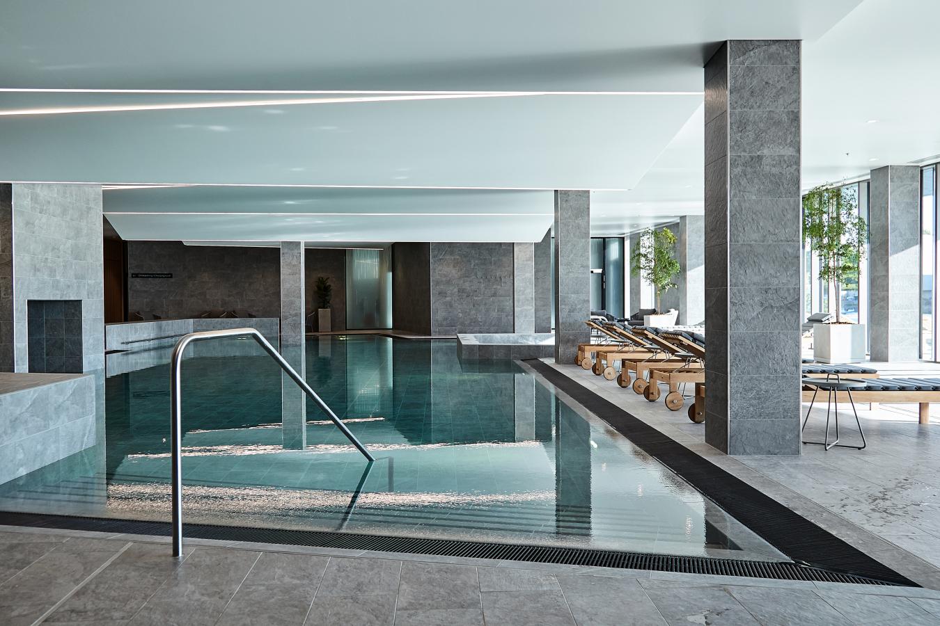 The spa pool at Hotel Alsik in Sønderborg