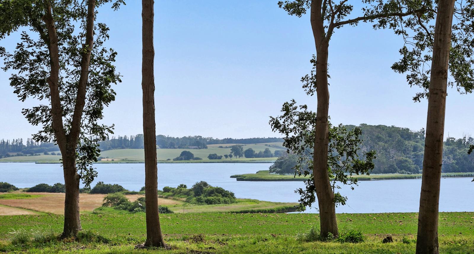 A view of West Zealand from Holsteinborg Park