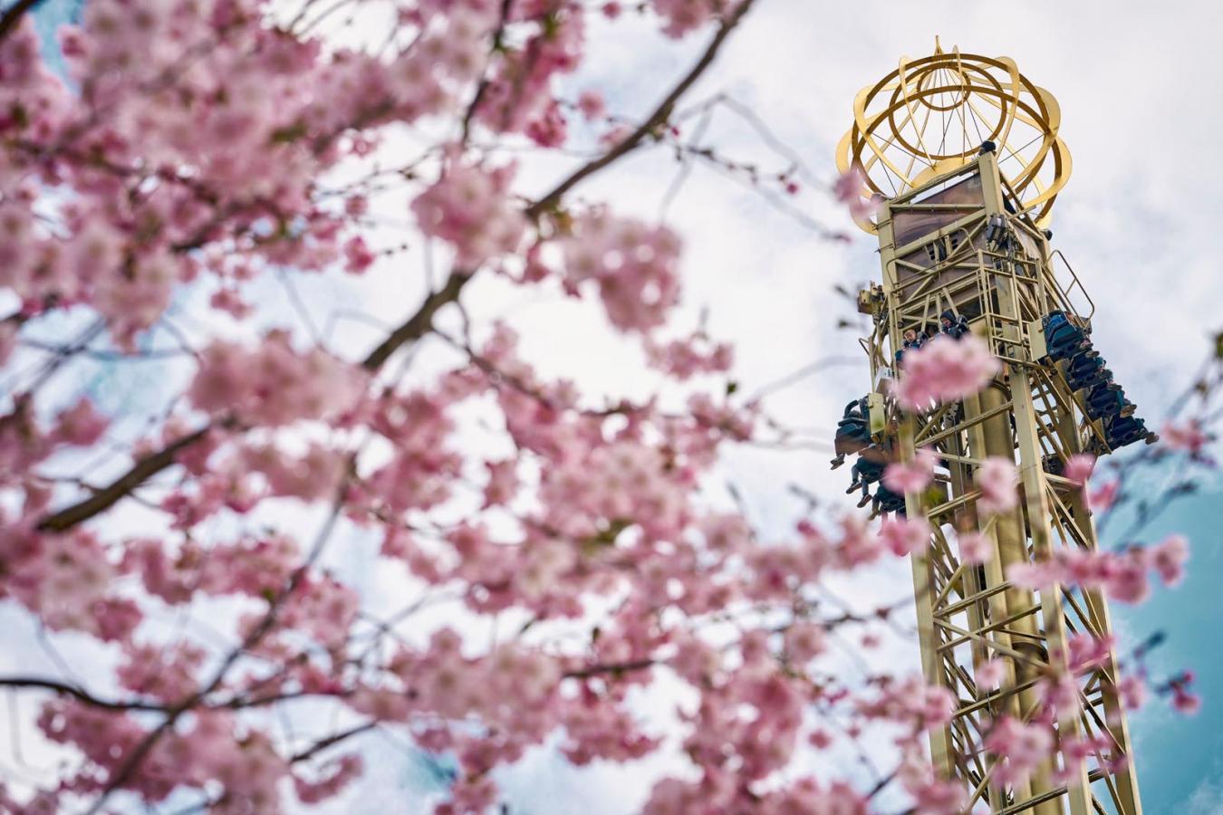 Tivoli är extra vackert på våren