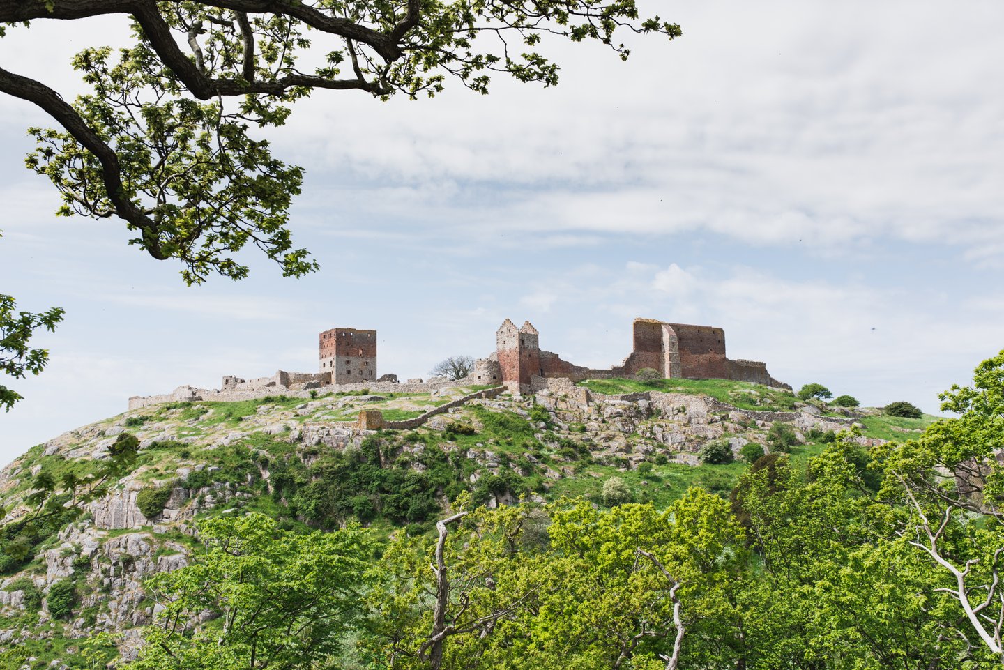 Hammerhus Castle Ruin on Bornholm