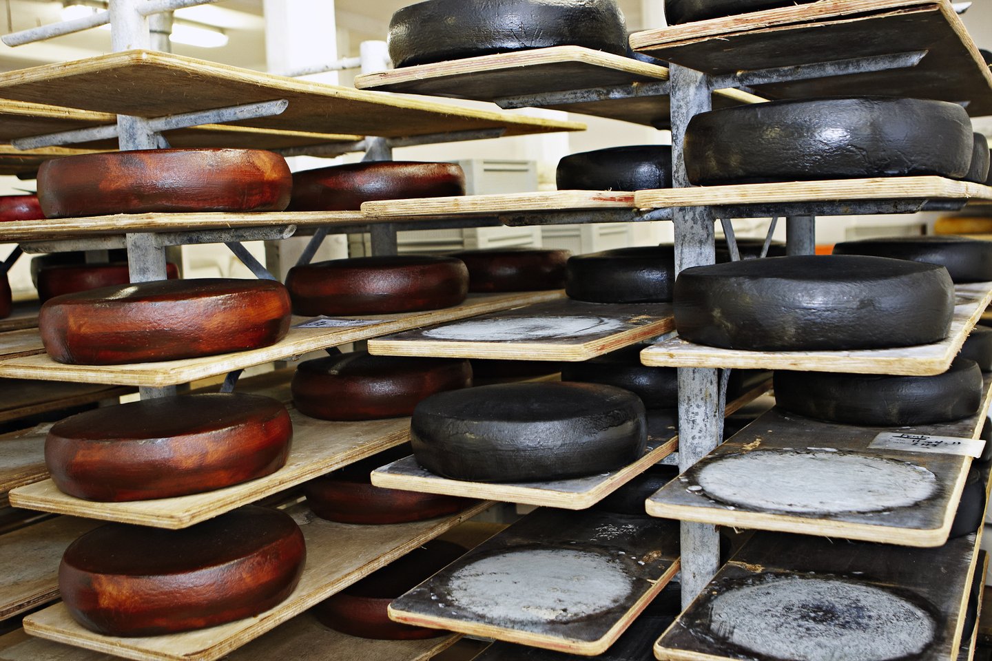 Ju längre lagringstid, desto mer smak. Ost från Gundstrup Mejeri.