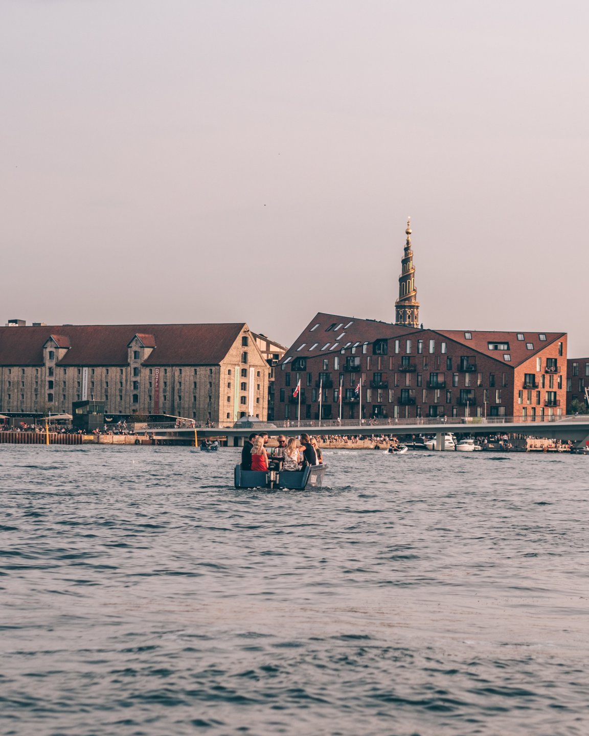 Goboat cruising around in Copenhagen's harbour