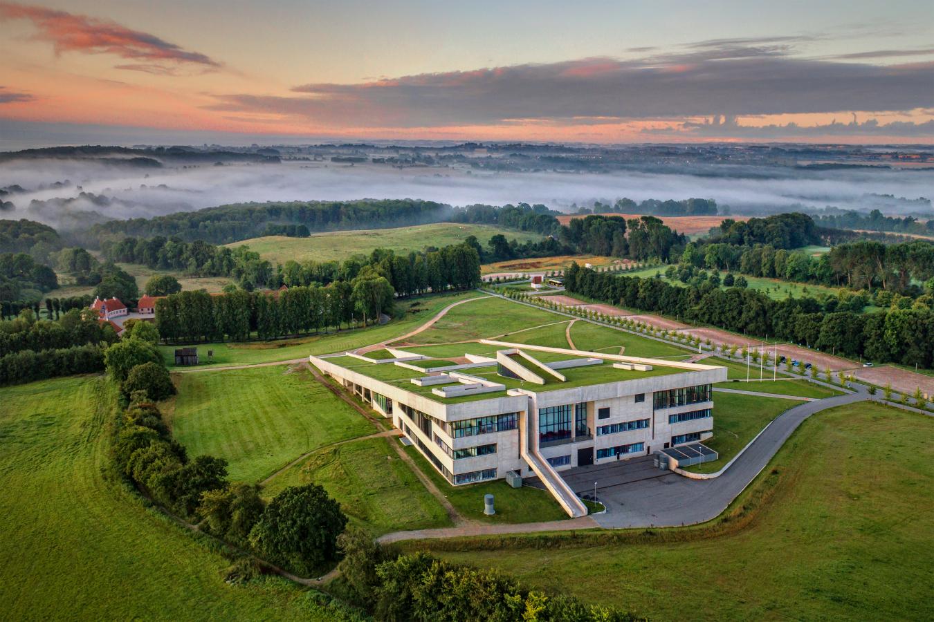 Moesgaard Museum, a short drive from the city of Aarhus in Denmark