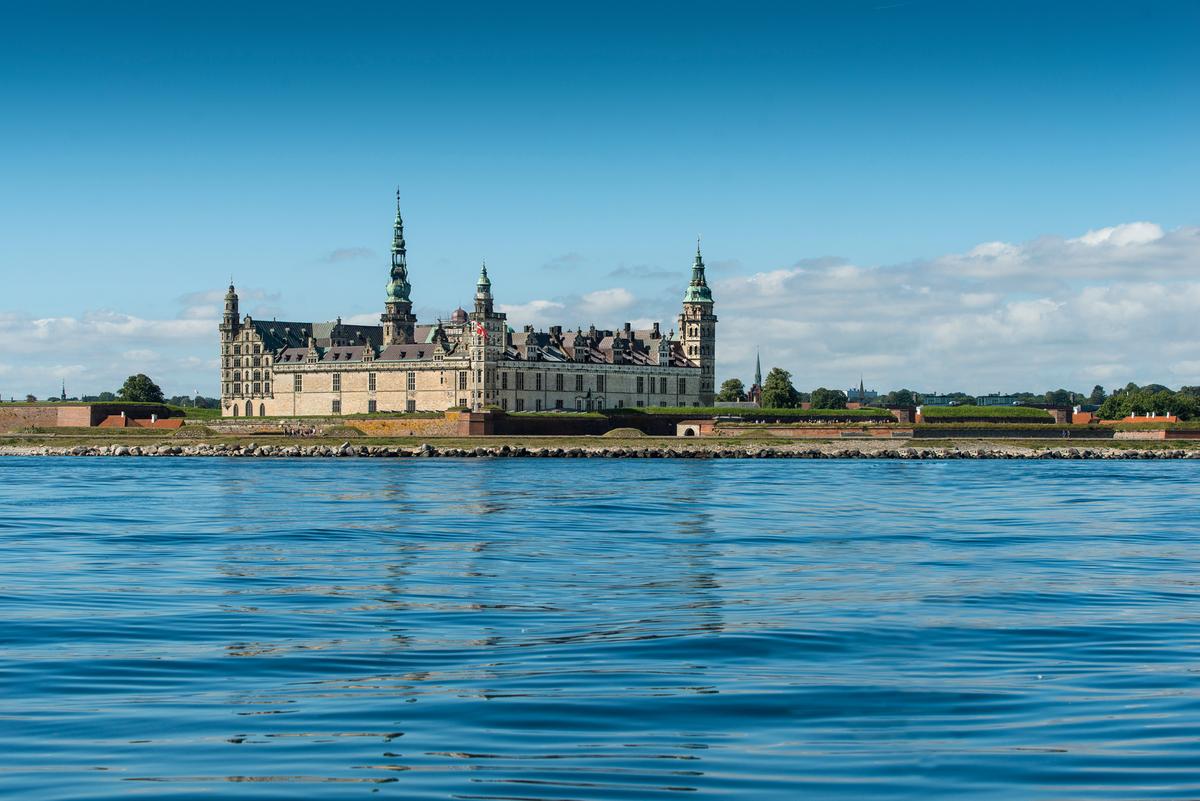 Missa inte mäktiga Kronborg Slott i Helsingör