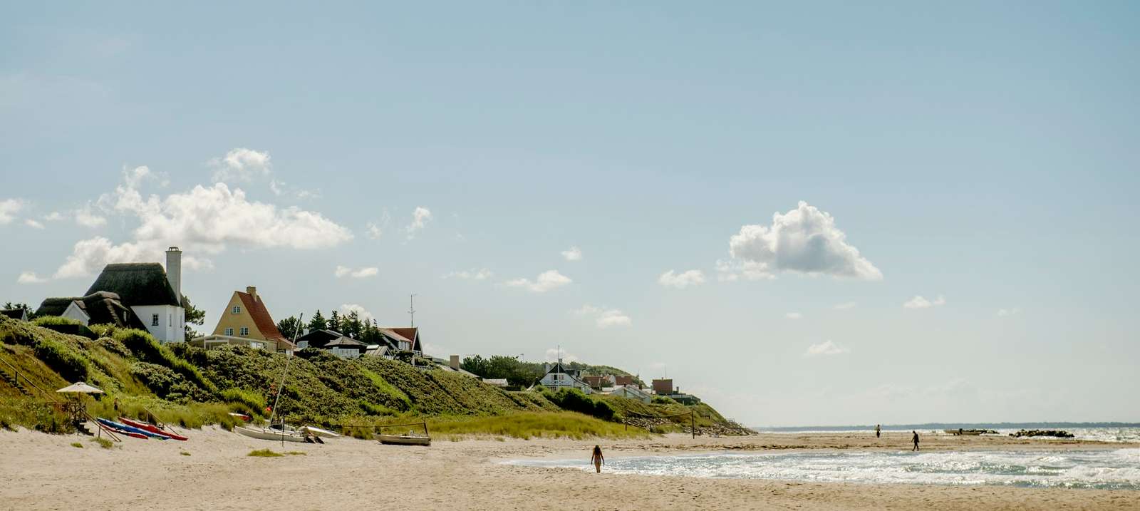Klassisk badsemester i idylliska Liseleje