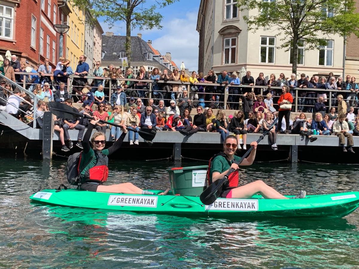 The Green Kayak in Copenhagen
