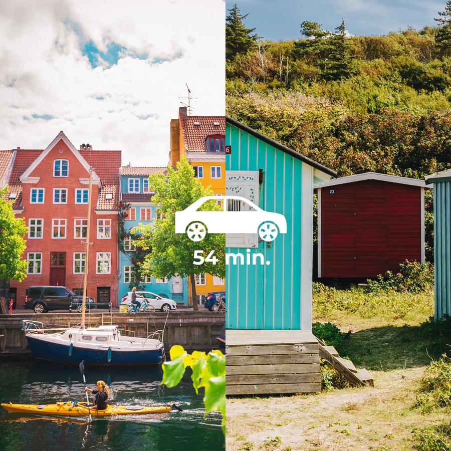 Christianshavn and Rågeleje beach