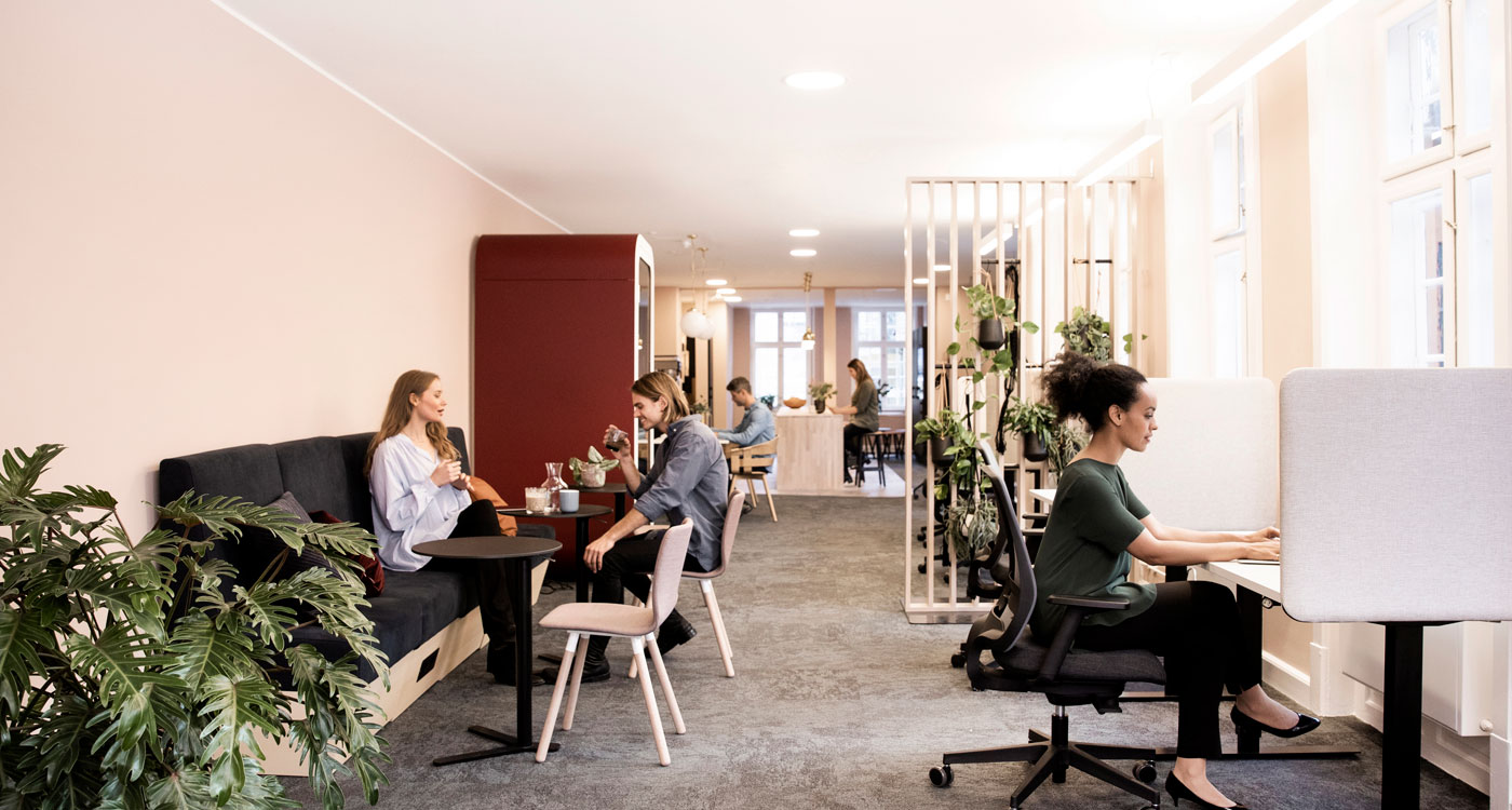 UMA coworking space in Copenhagen