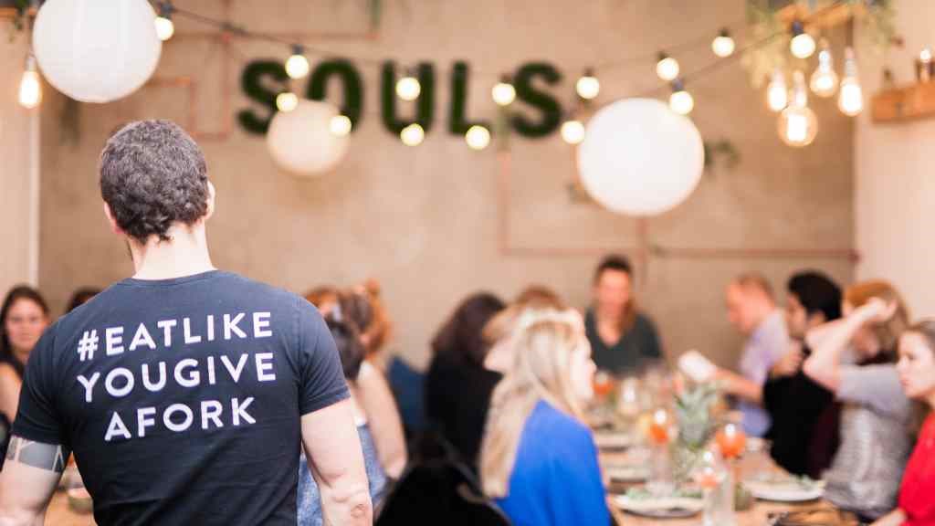 Souls vegan restaurant in Copenhagen, Denmark