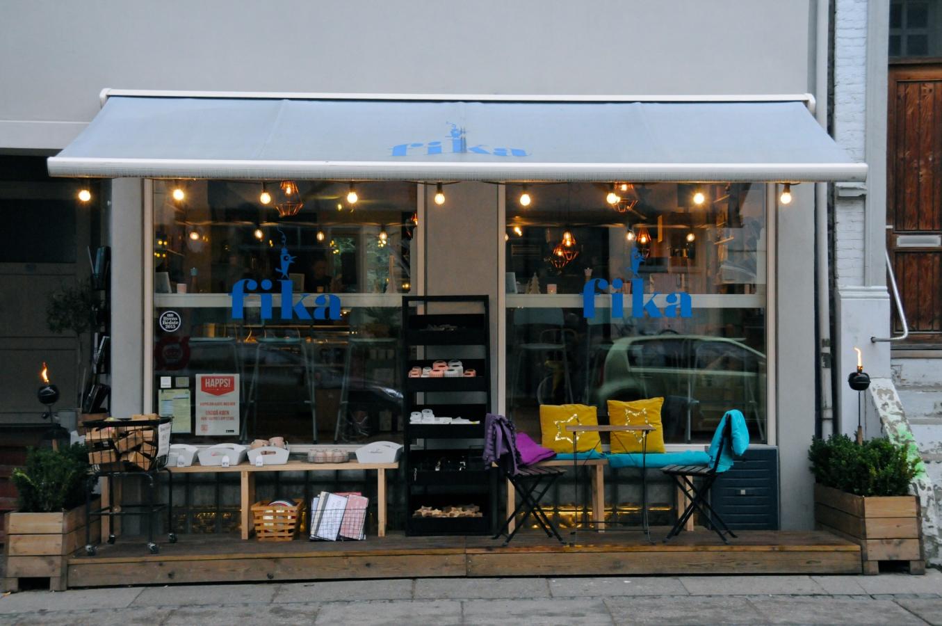 Cafe Fika, a vegetarian cafe in Aarhus, Denmark