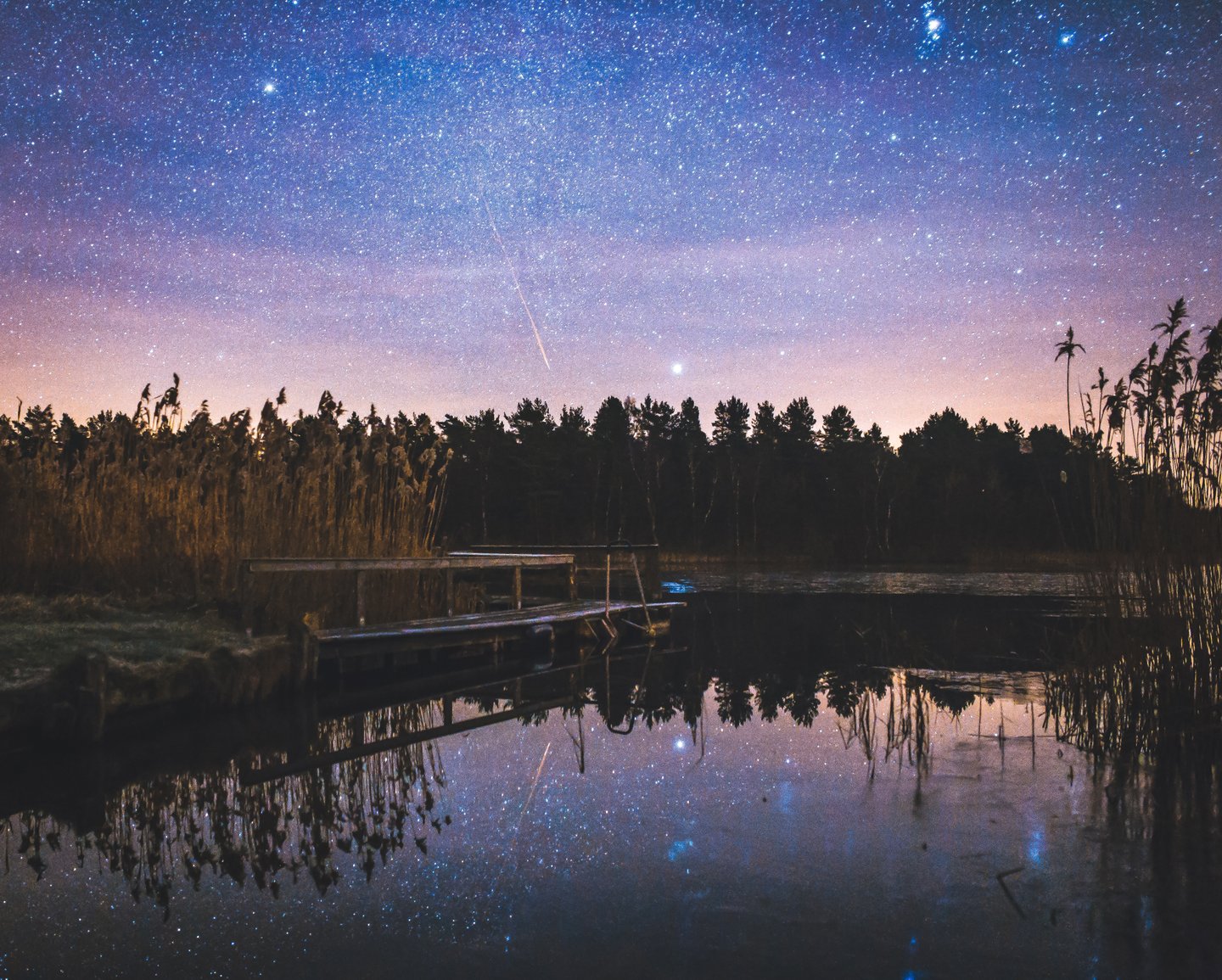 Stjernehimlen i Søhøjlandet.