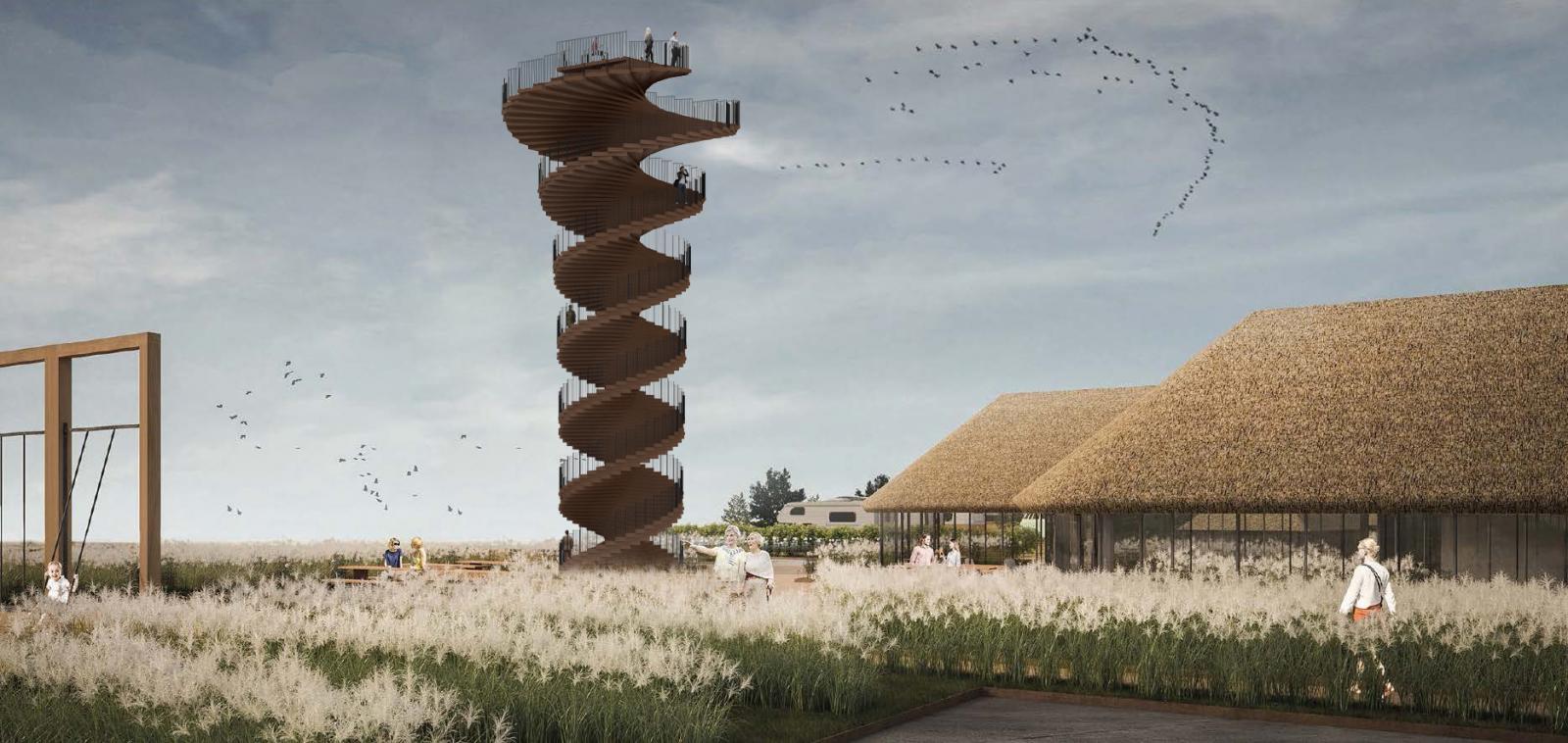 Marsh Tower, Wadden Sea