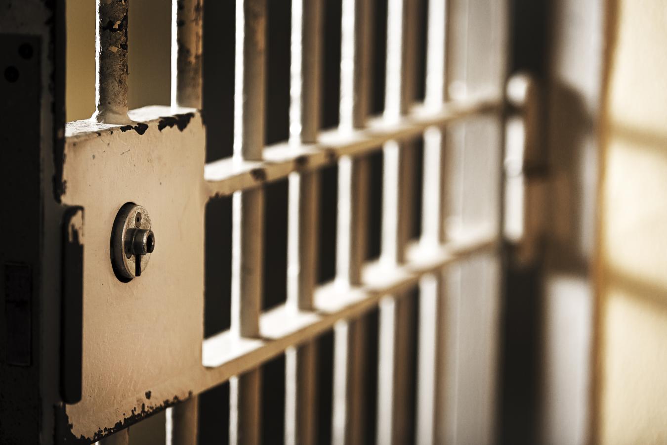 A prison door at Horsens Jail in Denmark
