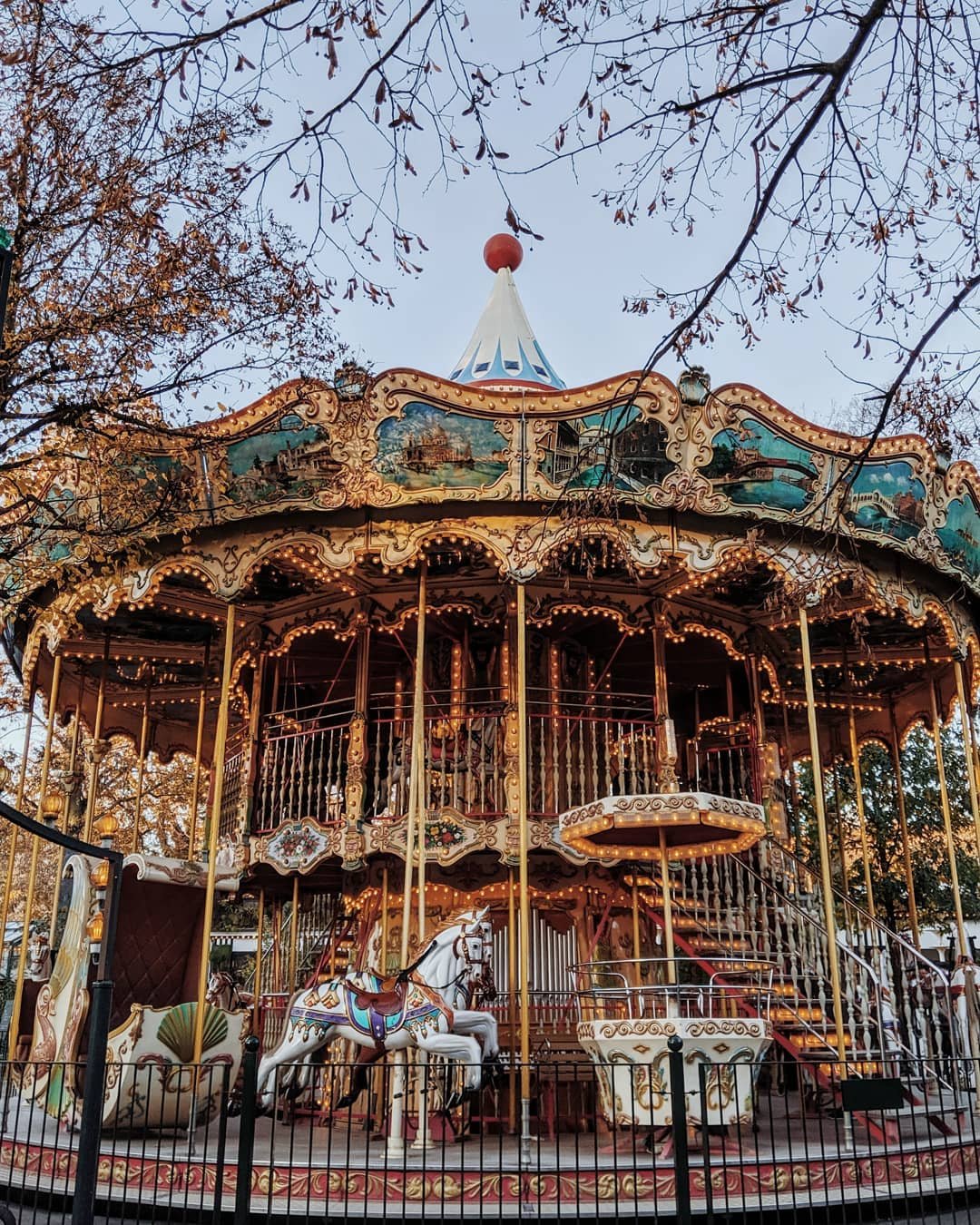 Karusell på Tivoli i København