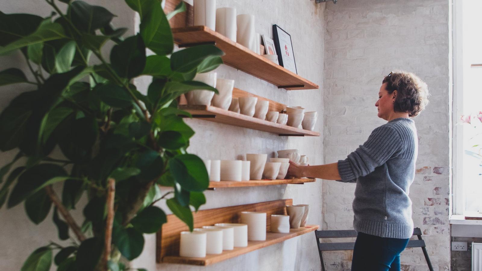 Buy unique ceramics at Inge Vincents, Jægerborgggade