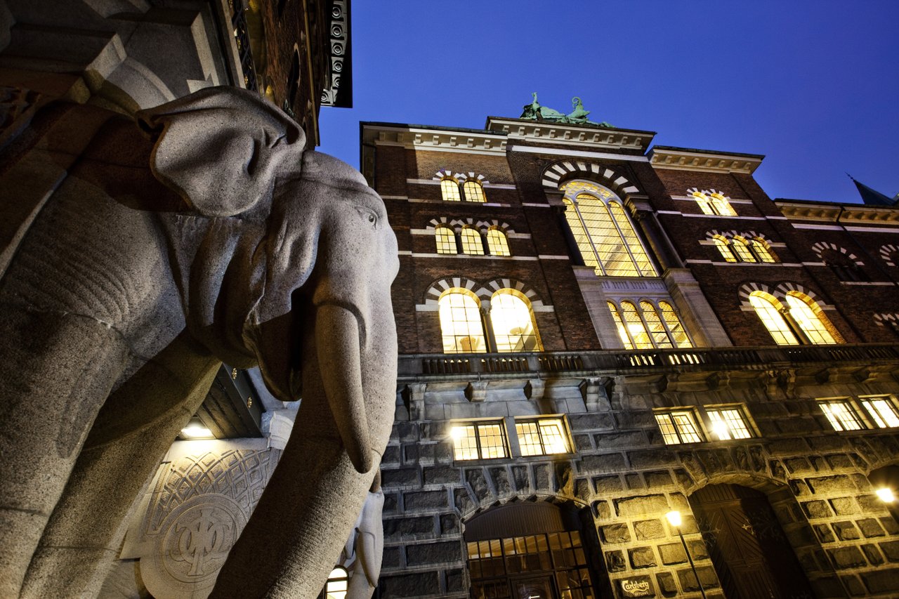 The Elephant Gate at Carlsberg Byen, Copenhagen, Denmark