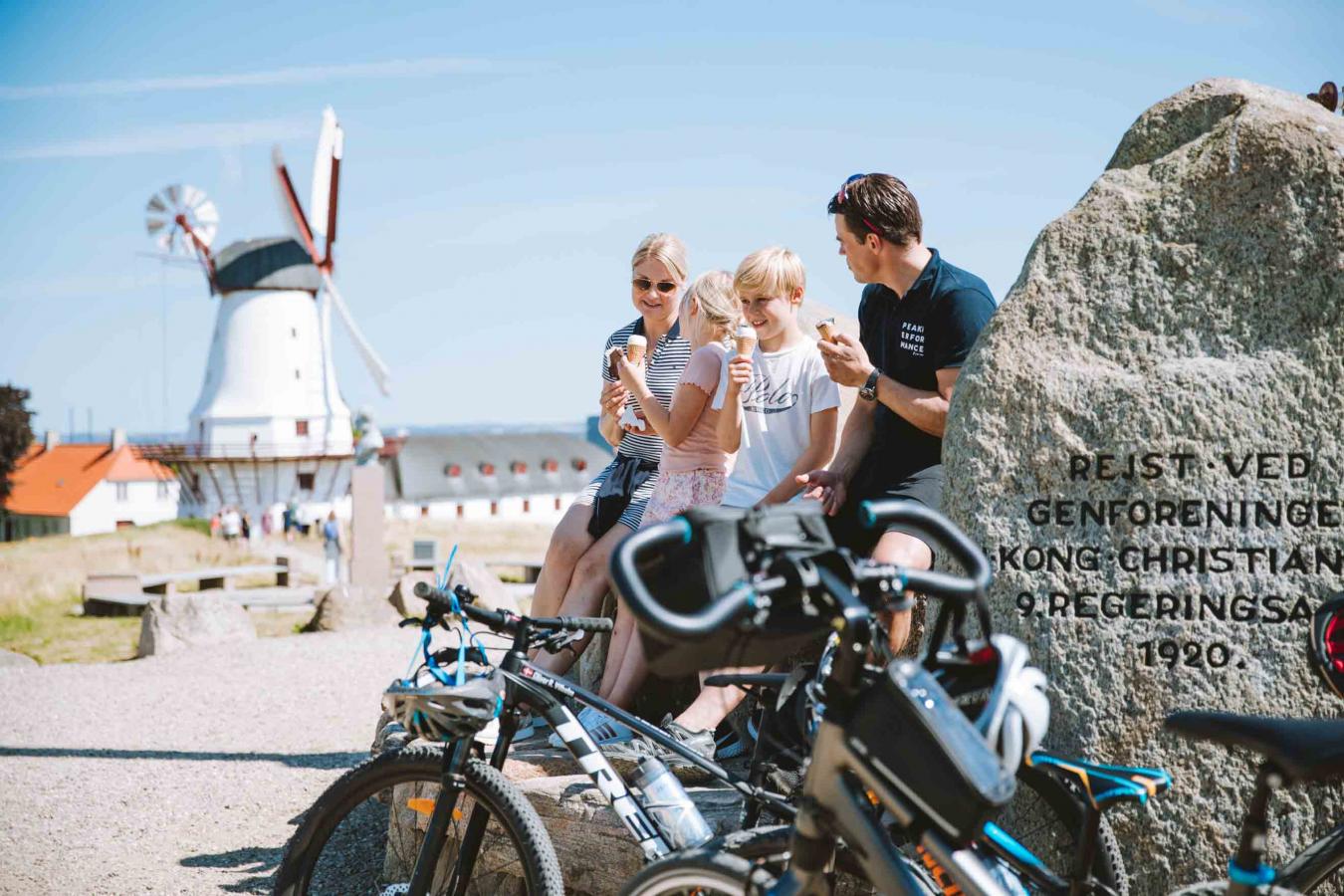 Familie in Zuid-Jutland