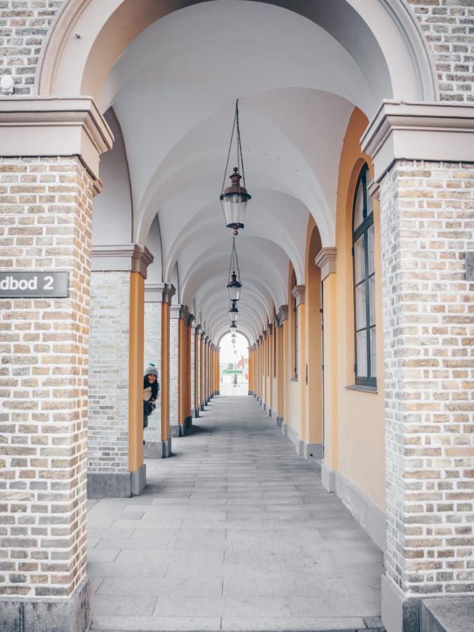 A girl at Toldboden, Copenhagen, Denmark