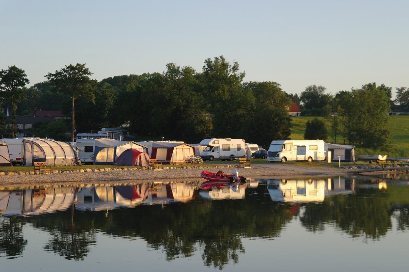 Camping Lærkelunden in Zuid-Jutland 
