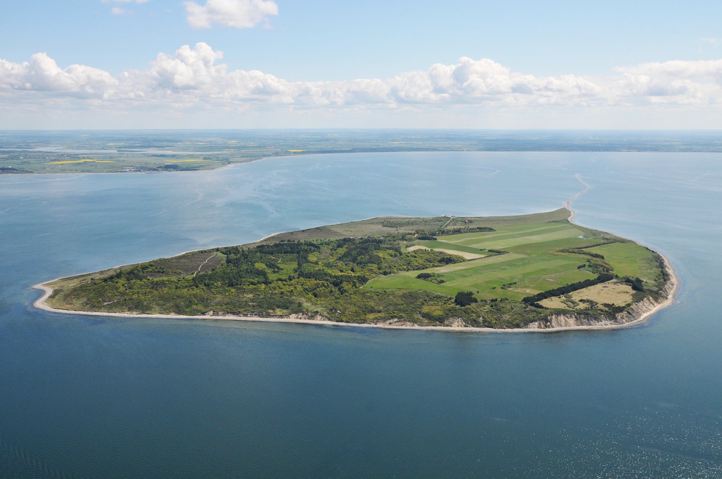 Insel Livø, Ludtaufnahme, Dänemark